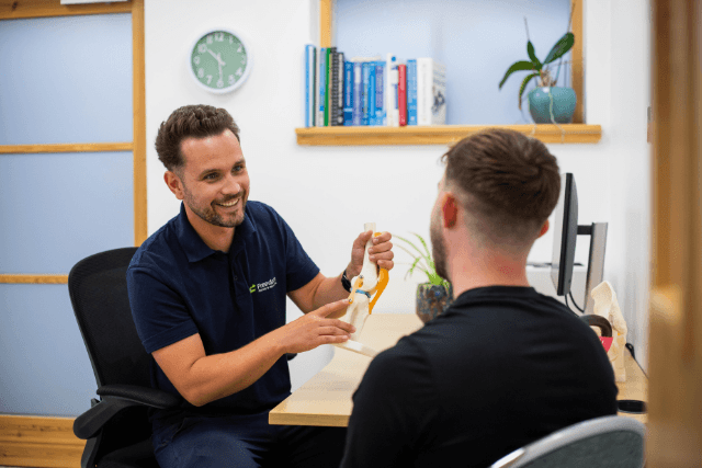physiotherapy for knee replacement demonstration